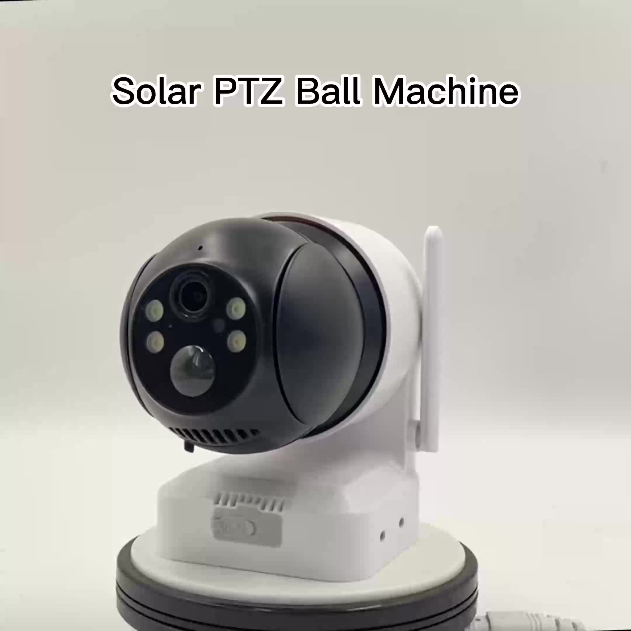 WiFi Solar PTZ Dome Camera HD Zwei-Wege-Audio-Video Outdoor IP 1080p CCTV Wireless Smart Security Solar Surveillance Cameras1