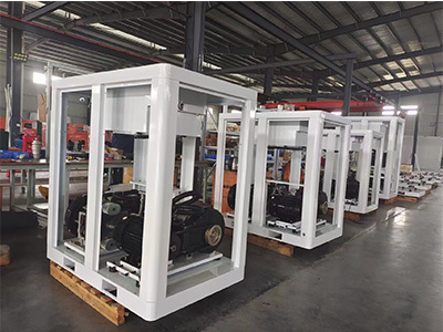 Compressores de ar de parafuso isentos de óleo para aplicações limpas e críticas