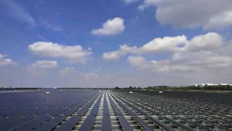 Синьи Солнечная 100 МВт Проект плавучей электростанции в области рассеяния угля в Huaibei