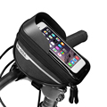 Cycling Waterproof Handlebar Bag: Touchable Screen Bicycle Phone Bag & Tool Pouch1