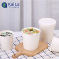 Eco-Friendly Biodegradable 32 oz PLA Coated Paper Soup Bowl with Lid1