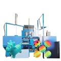 Rotomolding Machine for Smiley Popping Inflatable PVC Soccer Volleyball Beach Toys1