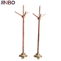 Professional Copper Lightning Rod Grounding System with Thunder Arrester for Building Safety and Air Terminal Protection1