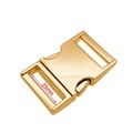 25mm Shallow Gold Buckle Alloy Webbing Buckle for Luggage and Pet Collars1
