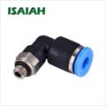 Nickel Plated Brass Body Plastic Button Push-in Tube Fitting for Pneumatic Piping1
