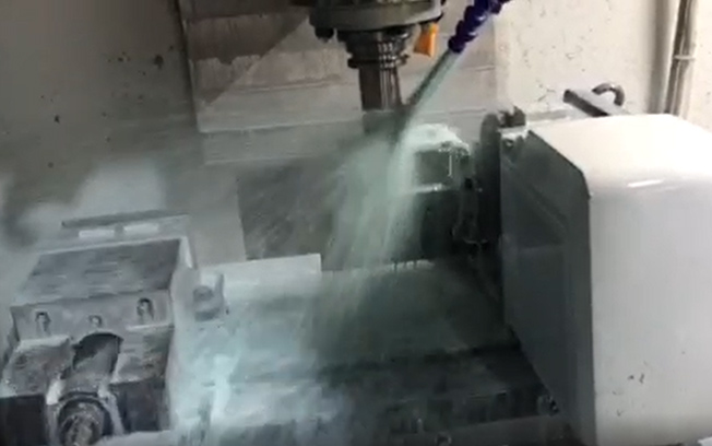 Four-axis Machining of Aluminum Parts