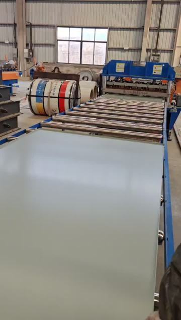 Automatic Production Line for Machine-made Sandwich Panels – Manufacturing Process