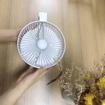 New Upgrade Foldable USB Rechargeable desk fan with multifunctional flexible folding and table desktop for travel or Outdoor1