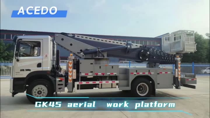 45metre Straight Boom Lift для воздушных рабочих платформ