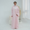 حجاب لاکچری دبی برای زنان مسلمان لباس سنتی عربی عید رمضان حزب اسلامی Jalabiya ترکیه Kaftan1 مراکشی