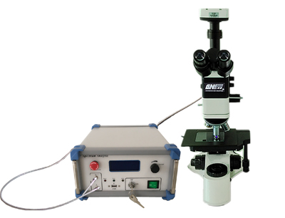 Sistema de medición del espectro Micro Raman