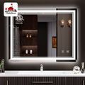 36x36 Inch Frameless LED Lighted Rectangular Smart Bathroom Mirror1