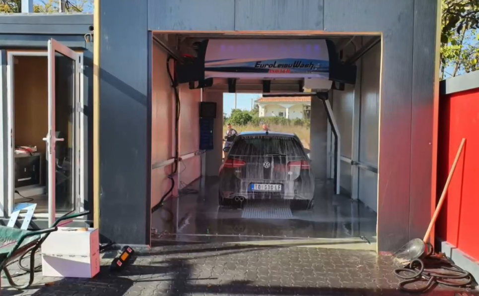 Leisuwash 360 Europe Car Wash Project automatique