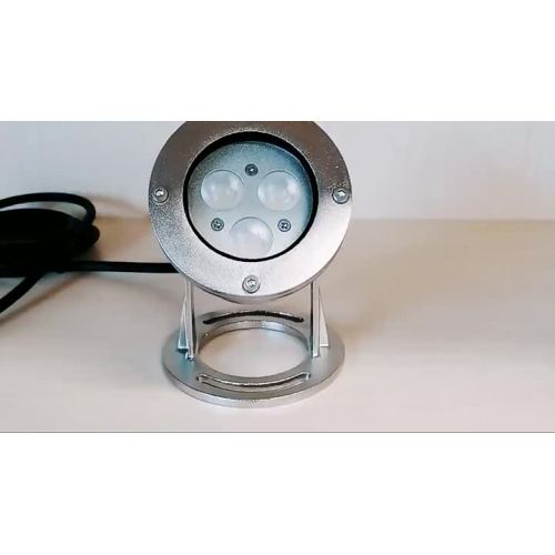 Iluminação subaquática LED Poolux Kapego IP68 304SS Spotlight Spot Spot RGB Light