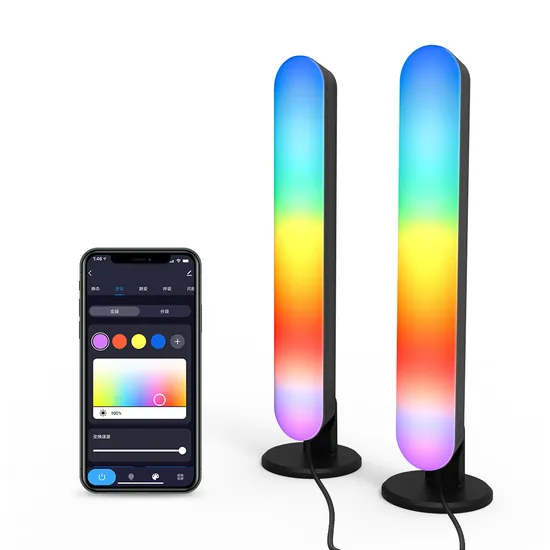 Luz de coleta de LED ambiente para a configuração final do computador1