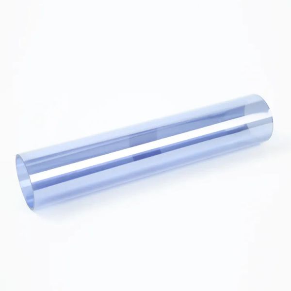 Gulungan lembaran tegar Tint Pvc Blue Clear Blue