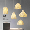 Simple Creative Pleated Flower Dimmable 3D Chandelier for Modern Interiors1