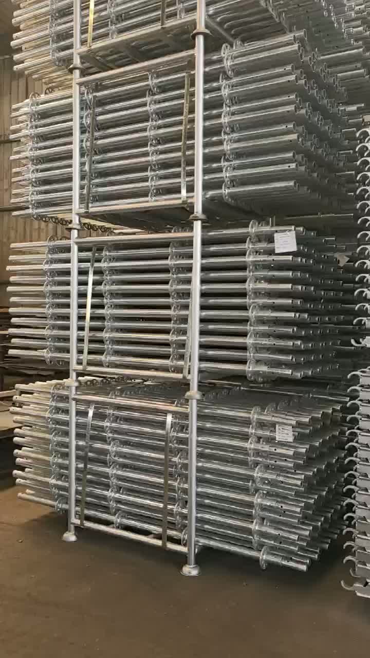 Standard di impalcatura Ringlock