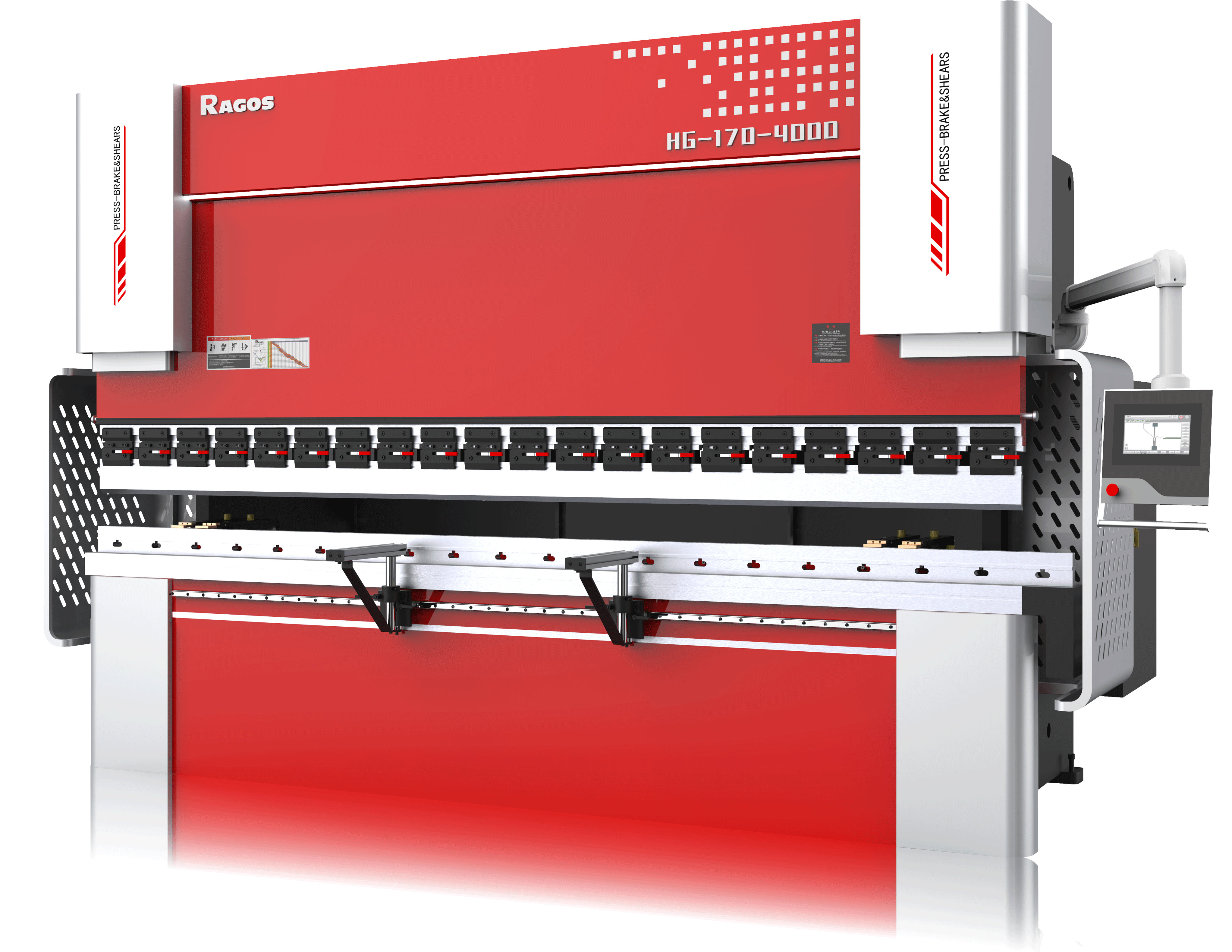 HG170ton-4000 hybrid servo bending machine