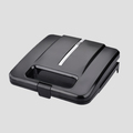 2-Slice Sandwich Maker with Stainless Steel Design: Perfect for Customizable Toasting and Decorating1