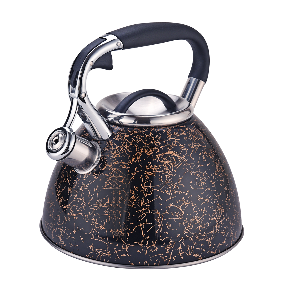 FH-521 Kettle de chá de Black Blend Gold e Black