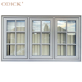 Double tempered insulating glass aluminum frame anti-theft grid for french casement windows1