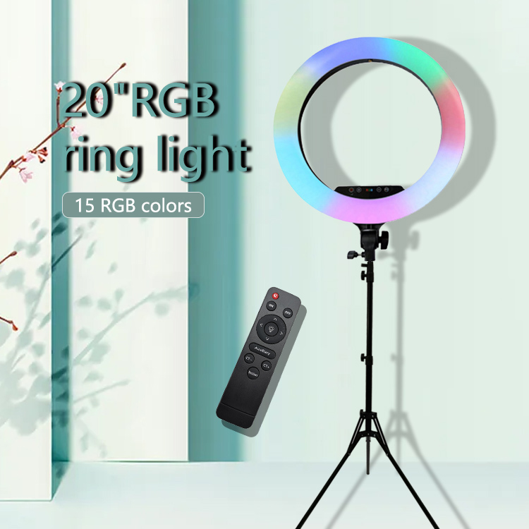 large dimmable ring light lamp 