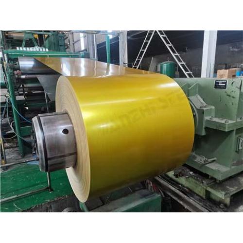 gold steel coil