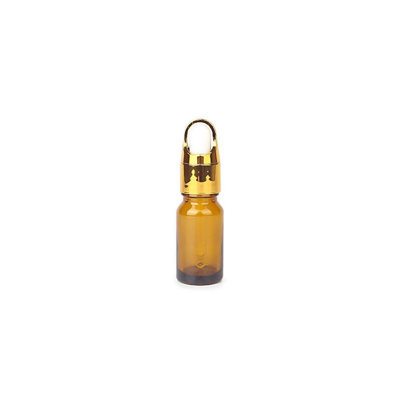 10 ml Bernsteinglas ätherische Ölflasche mit Tropfen