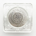 Custom Metal Gold Silver Coin Case Acrylic Box Spinner Capsule1