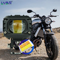 HJG Motorcycle Lights Led Headlights Led Fog Lights For Motorcycle Accessories HJG Mini Driving Lights1