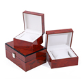 Hanhong Factory Logo personalizzato Luxury Watch Box Box da uomo e donna per orologio da regalo per orologi in legno di viaggio in legno Casa