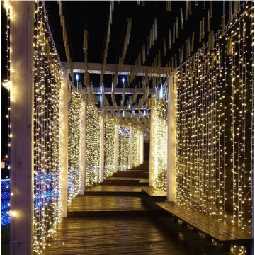 Ten Chinese Led Curtain Icicle String Lights Suppliers Popular in European and American Countries