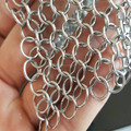 Stainless Steel Chainmail Scrubber - Mesh Rings Cleaning Accessory1