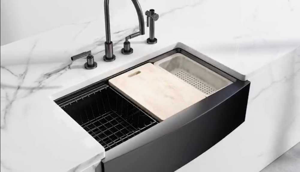 Nano black sink