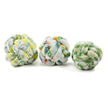 Handmade Lemon Flower Knot Cushion: Elegant Cozy Decor for Your Home1