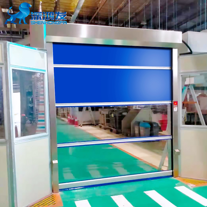 PVC rapid rollup door 