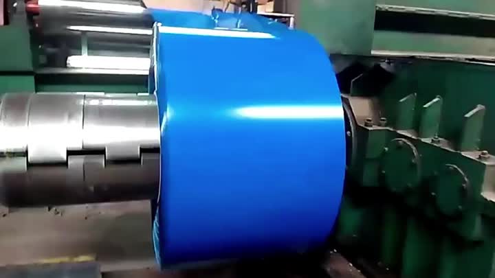 Color coating roll