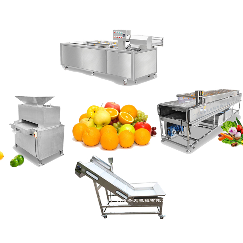 Lemon Cleaning and Juicing Production Line