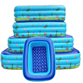 Kids Inflatable PVC Plastic Pools: Outdoor Swimming Designs for Children1