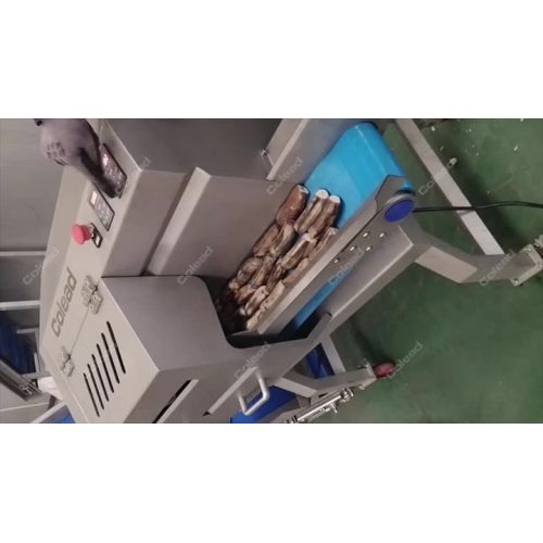 Plantain chip cutting line