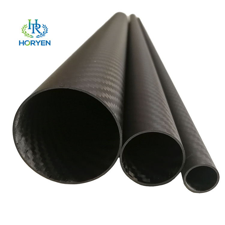 Carbon fiber pipe with inner 3k