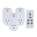 Wireless Digital 3 Outlet Smart Plug for Australia (230V) - Remote Control Switch1