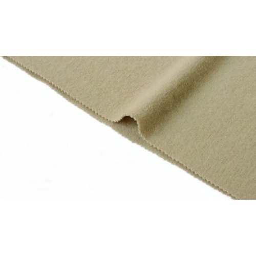 パーカー用ライトイエロー 100% ウール ボイルドウール ニット生地