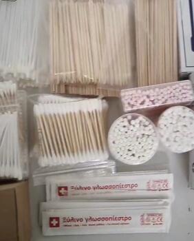 wooden swabs