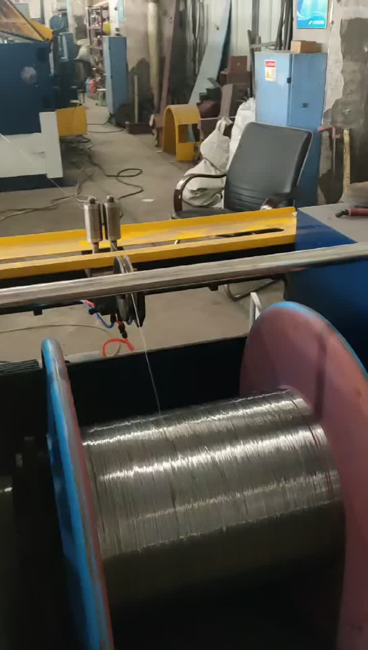 máquina de desenho de arame com núcleo de fluxo