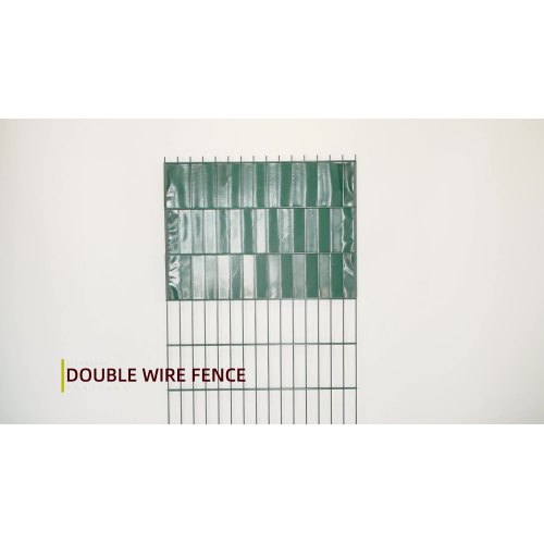 Prix ​​d'usine Double fil Mesh Fence Stone Grey Hot trempé galvanisé à double fil Mesh1