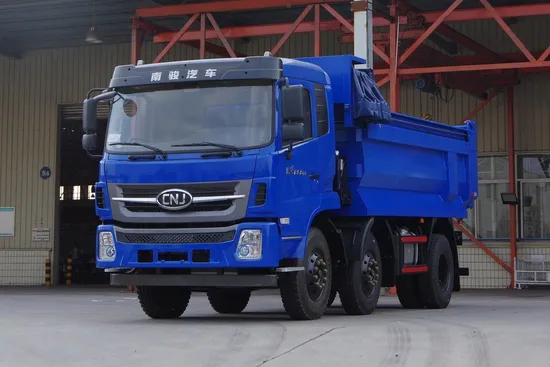 Nanjun Gred Profesional 6X2 4.5m 246HP 12.4cbm Trak Sampah Belakang1
