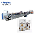 HP-2TZP Multi-Function Plastic Laminated 3 Sides Sealing Zipper Doypack Pouch Machine1