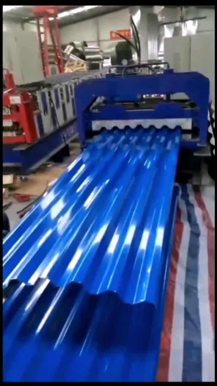 Verschiedenes Farbdachblatt